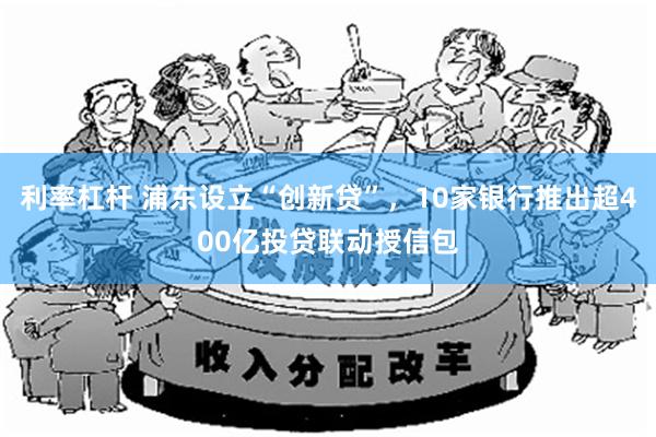 利率杠杆 浦东设立“创新贷”，10家银行推出超400亿投贷联动授信包