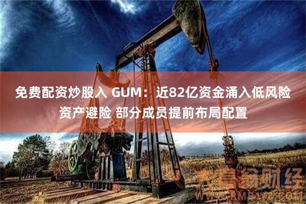 免费配资炒股入 GUM：近82亿资金涌入低风险资产避险 部分成员提前布局配置