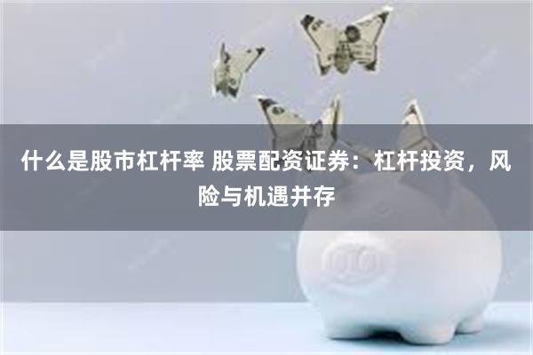 什么是股市杠杆率 股票配资证券：杠杆投资，风险与机遇并存