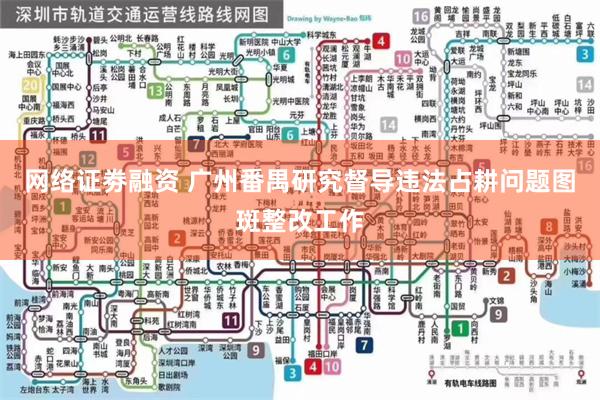 网络证劵融资 广州番禺研究督导违法占耕问题图斑整改工作